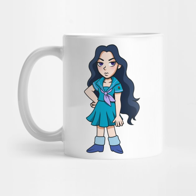 Mini Yukako Yamagishi by emmydragonartz 